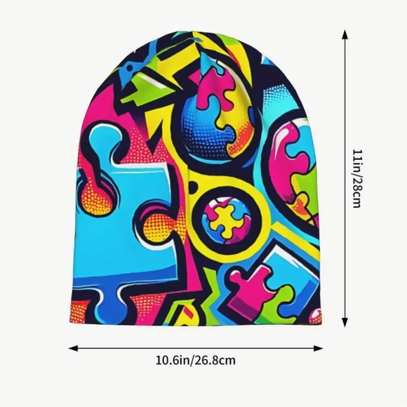NEW Unisex Autism Beanie - Picture 4 of 4